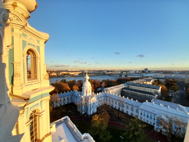 Подъем на звонницу Смольного собора: Обзорные площадки - Petersburg 24